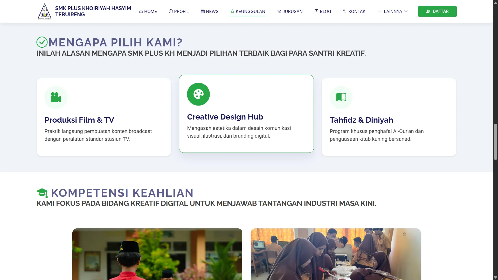 Official School Website